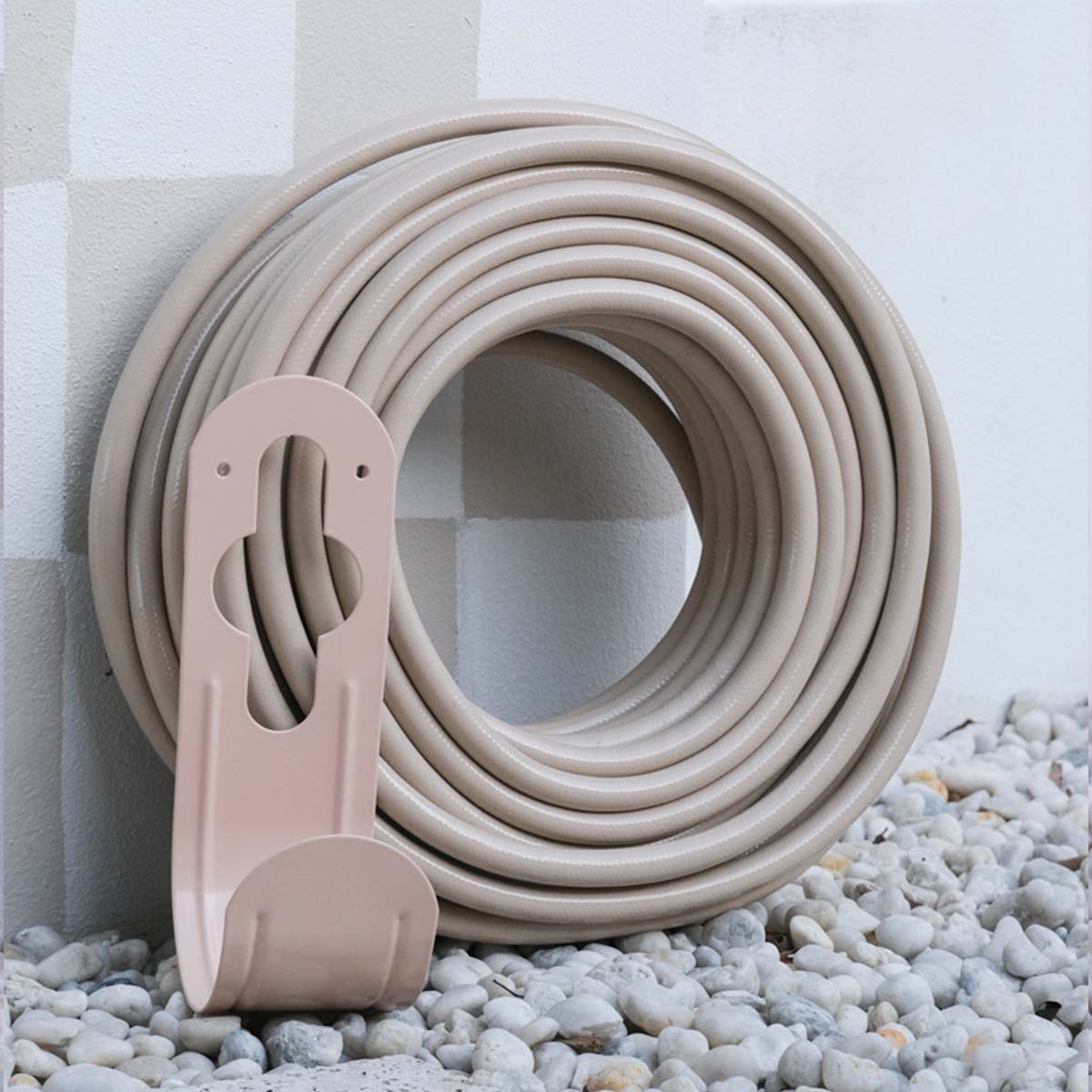 30 Meter Hose & Metal Hanger - Nude